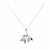Sterling Silver Heather Pendant Necklace