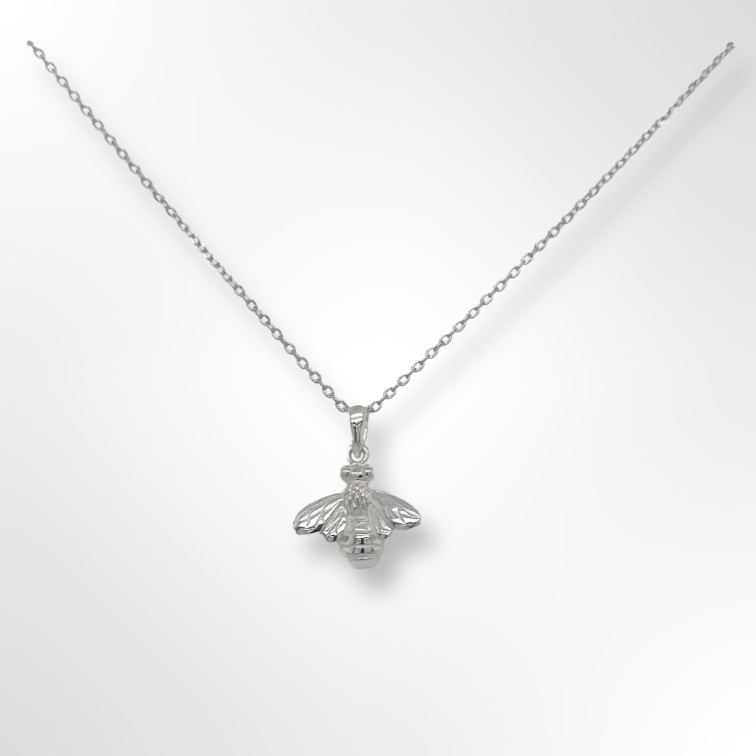 Sterling Silver Bee Pendant