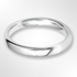 Classic Court Wedding Ring White Gold 3.0mm