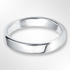 Classic Court Wedding Ring White Gold 4.0mm