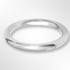 Heavy Paris Profile Wedding Ring Platinum 2.5mm