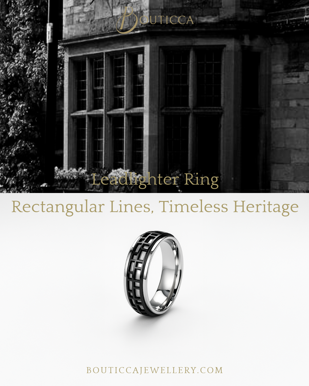 Steel Leadlighter Ring
