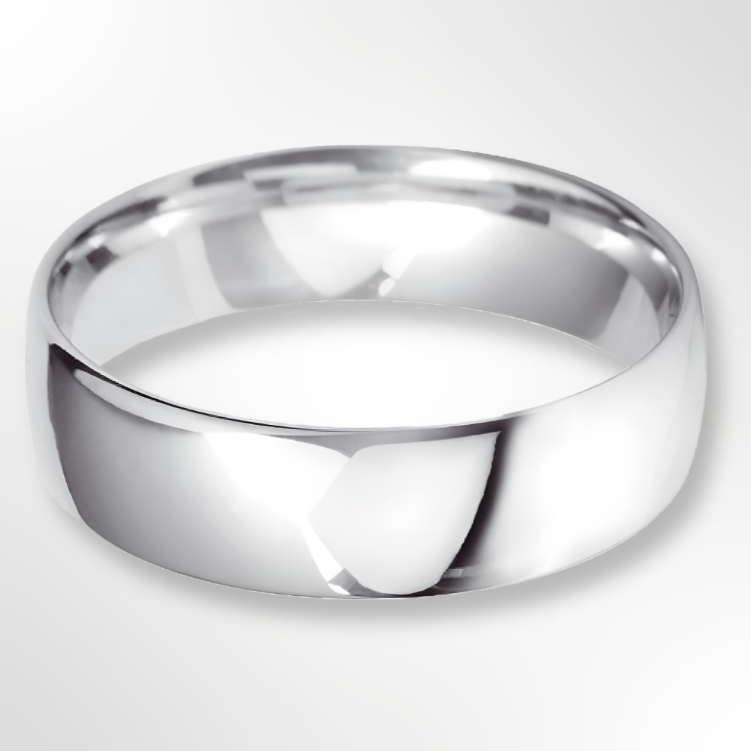 Light Court Wedding Ring Platinum 6.0mm