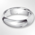 Classic Paris Profile Wedding Ring Platinum 6.0mm