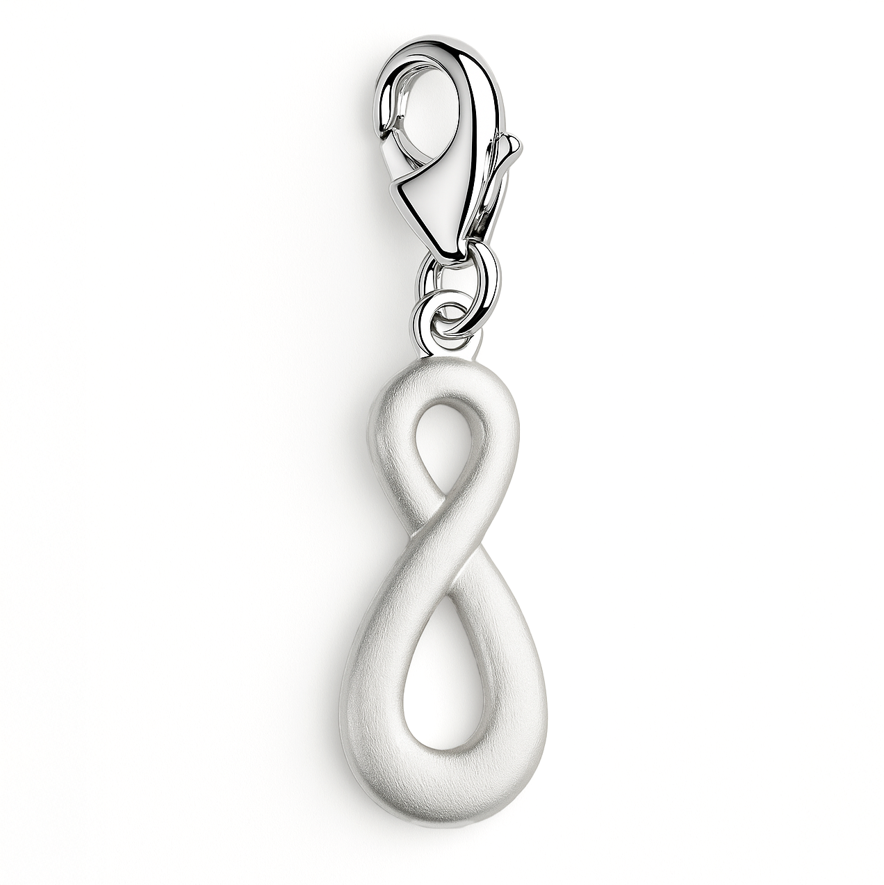 Silver Infinity Charm