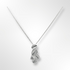 Sterling Silver Multi Ovals Pendant Necklace
