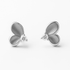 Silver Miro CZ Stud Earrings
